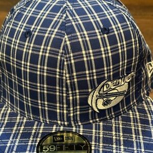 New Era Denver plaid fitted hat 7 3/8